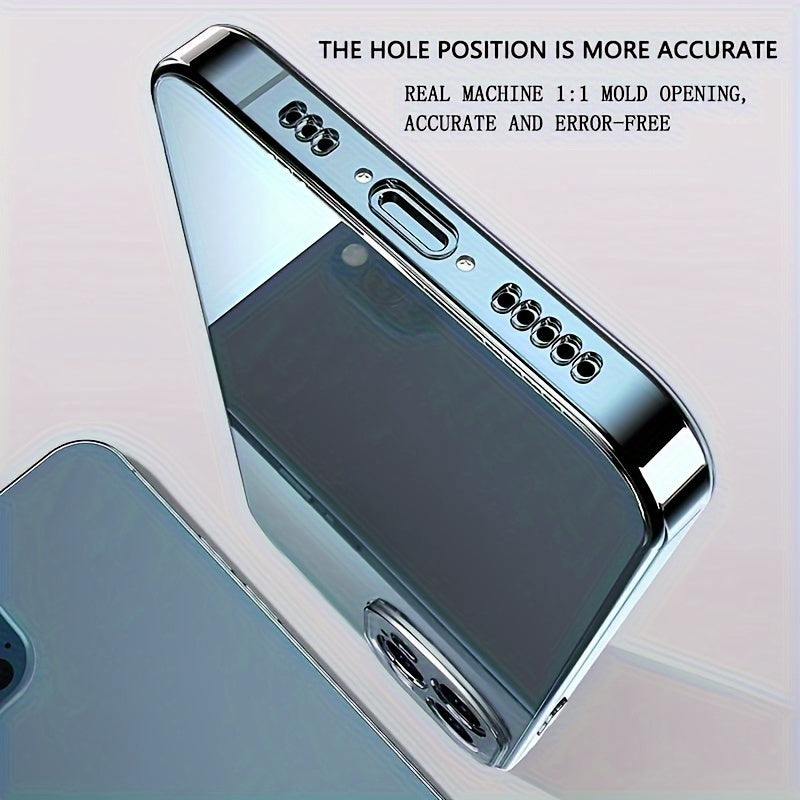 Suitable for IPhone 14 13 11 Pro Max XS Max X XR 8 7 6 6S Plus 12 Mini transparent TPU shockproof phone case