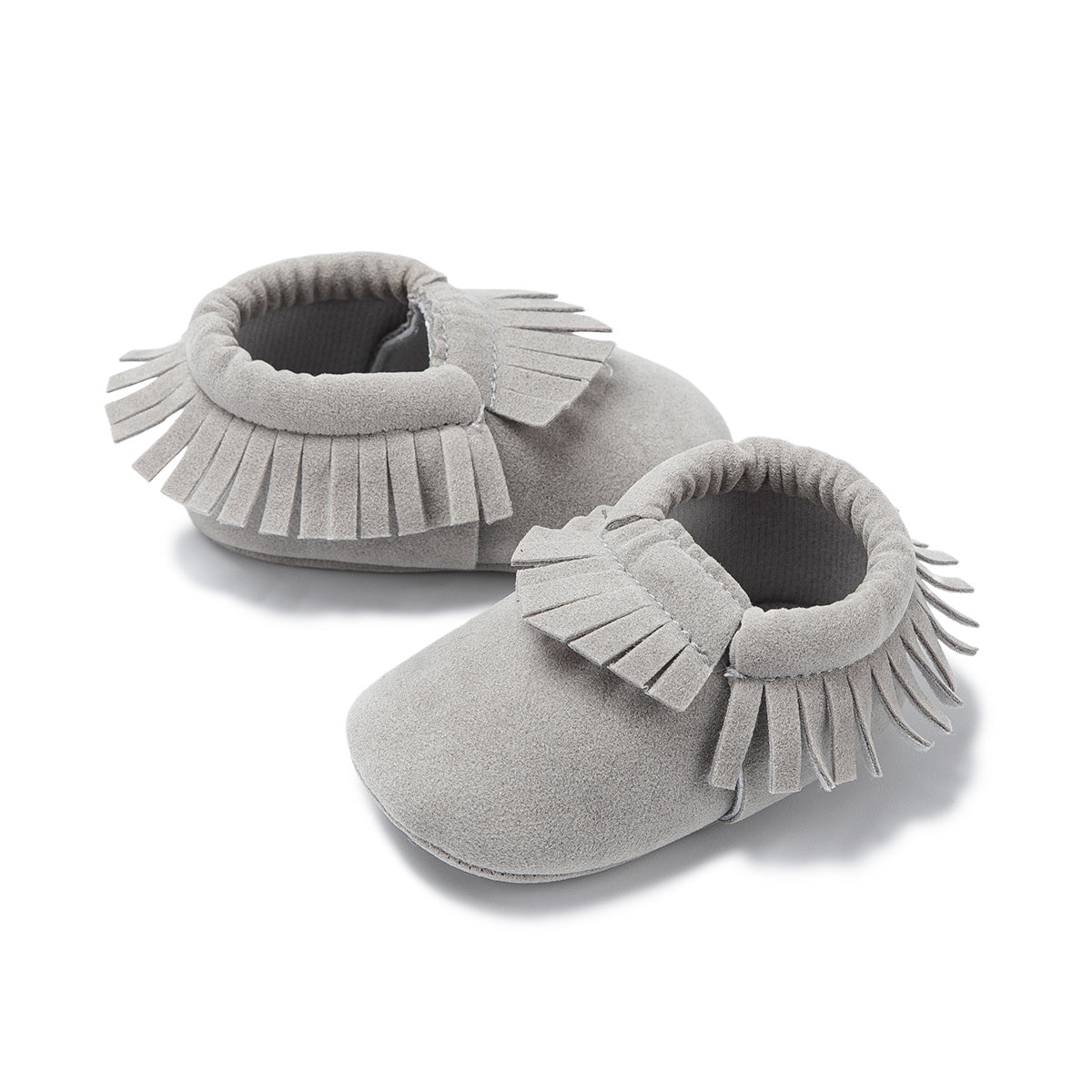 Adorable Tassel Moccasin Shoes for Baby Girls - Soft Sole, Lightweight