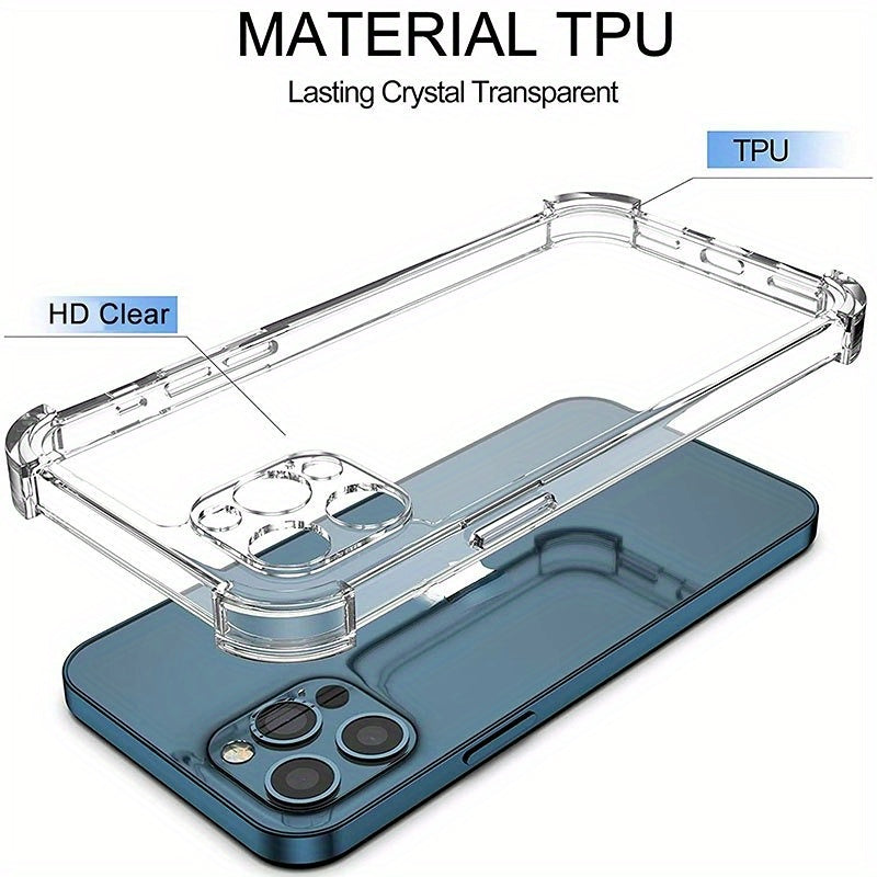 Durable And Transparent Phone Cover Designed for Various for iphone Models Including The Latest Ones, Providing Slim Protection, Phone Case, Phone Cases, Phone Covers