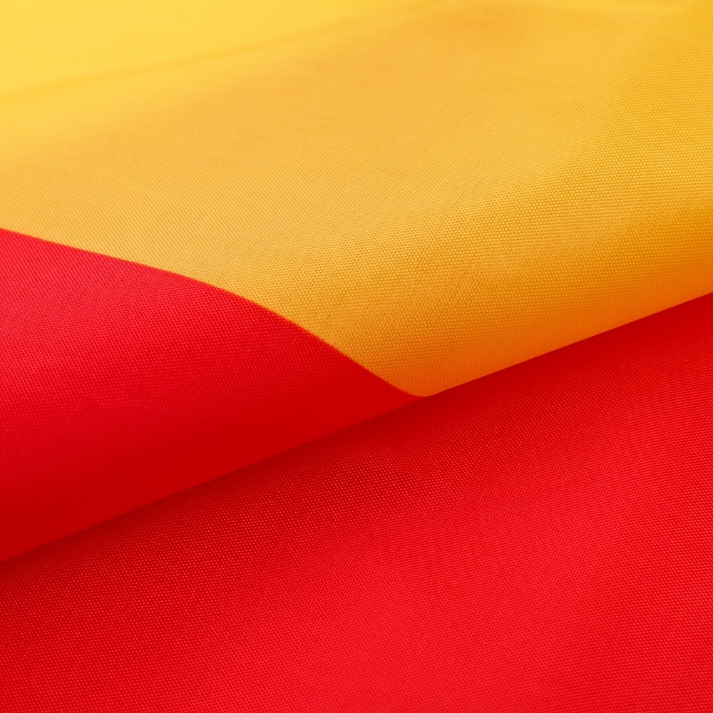Spanish National Flag - Durable Polyester, Fade-Resistant Spanish Banner for Celebrations, Outdoor Decor, Wall Hanging - Available in 3x5ft (90x150cm) and 2x3ft (60x90cm) Sizes, Big Flags, ESP ES