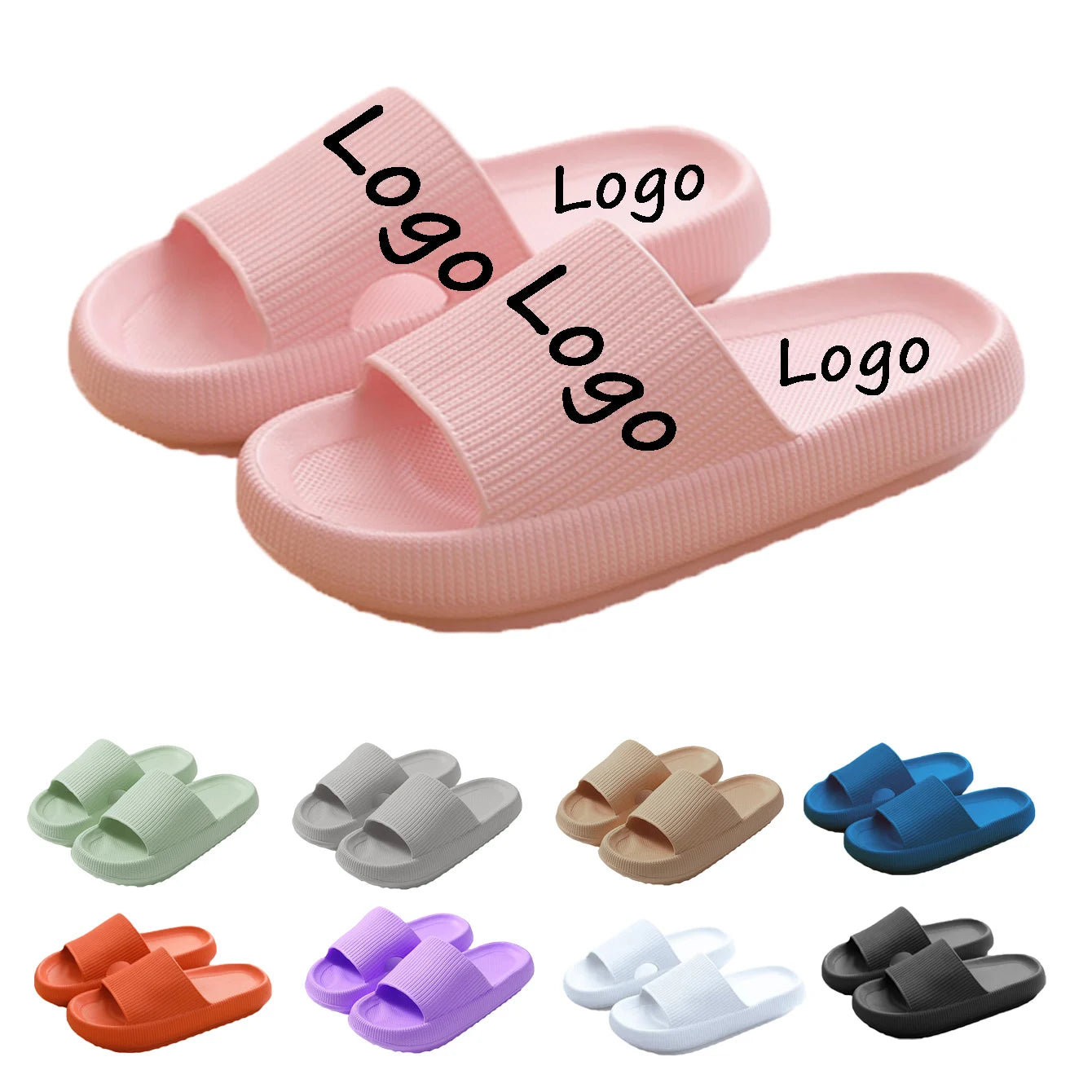 Bosirui Lady Sandals Super Soft Non-sliper Cloud WaterProof Women Slide Slippers Slides slippers Womens slippers Womens Sandals