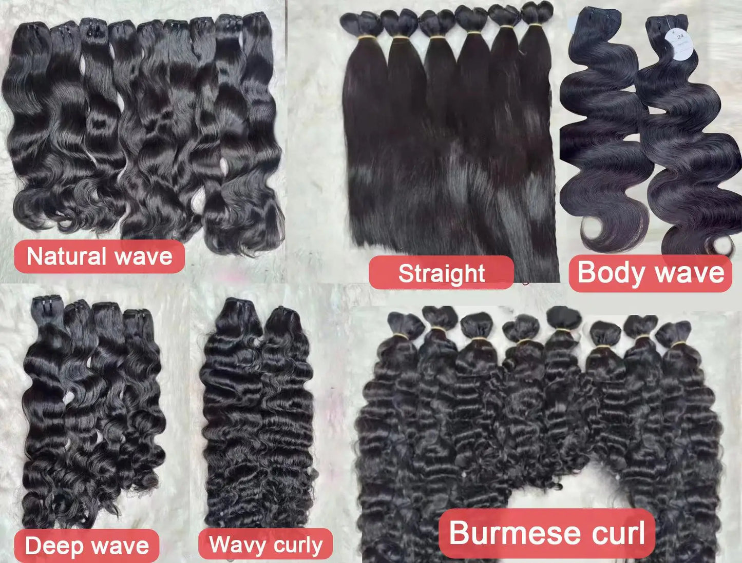 Raw Indian Hair Directly From India Natural Wave Hair Extensions No Chemical Virgin Human Hair Unprocessed Bundles