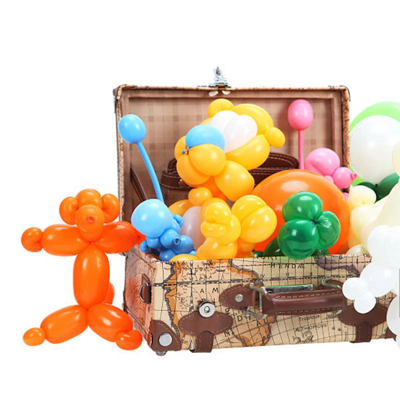 50-200Pcs Long Latex Balloons Magic Air Ballooon Ballon For Modeling Birthday Wedding Party Decor Air Balloon Kids Toys Globos