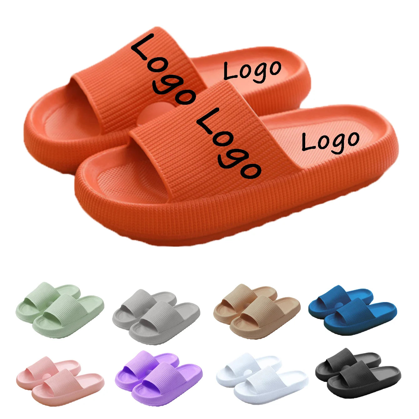 Bosirui Lady Sandals Super Soft Non-sliper Cloud WaterProof Women Slide Slippers Slides slippers Womens slippers Womens Sandals