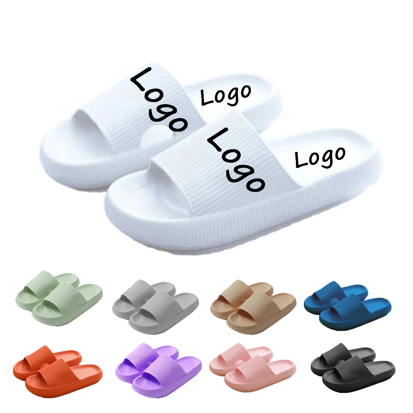 Bosirui Lady Sandals Super Soft Non-sliper Cloud WaterProof Women Slide Slippers Slides slippers Womens slippers Womens Sandals