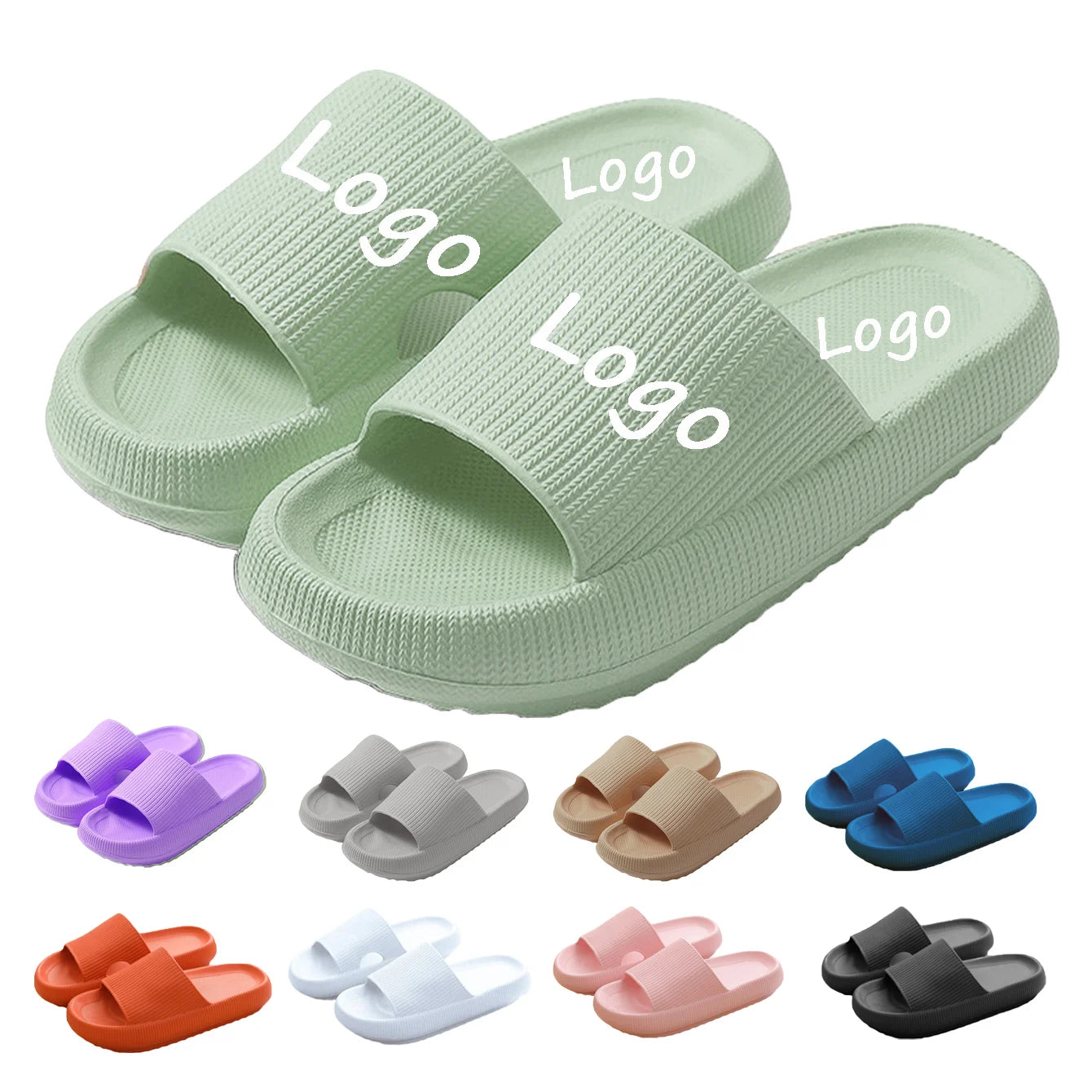 Bosirui Lady Sandals Super Soft Non-sliper Cloud WaterProof Women Slide Slippers Slides slippers Womens slippers Womens Sandals