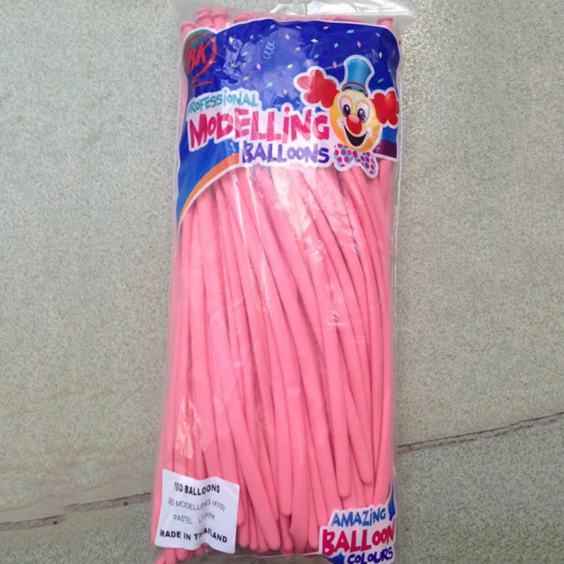 50-200Pcs Long Latex Balloons Magic Air Ballooon Ballon For Modeling Birthday Wedding Party Decor Air Balloon Kids Toys Globos