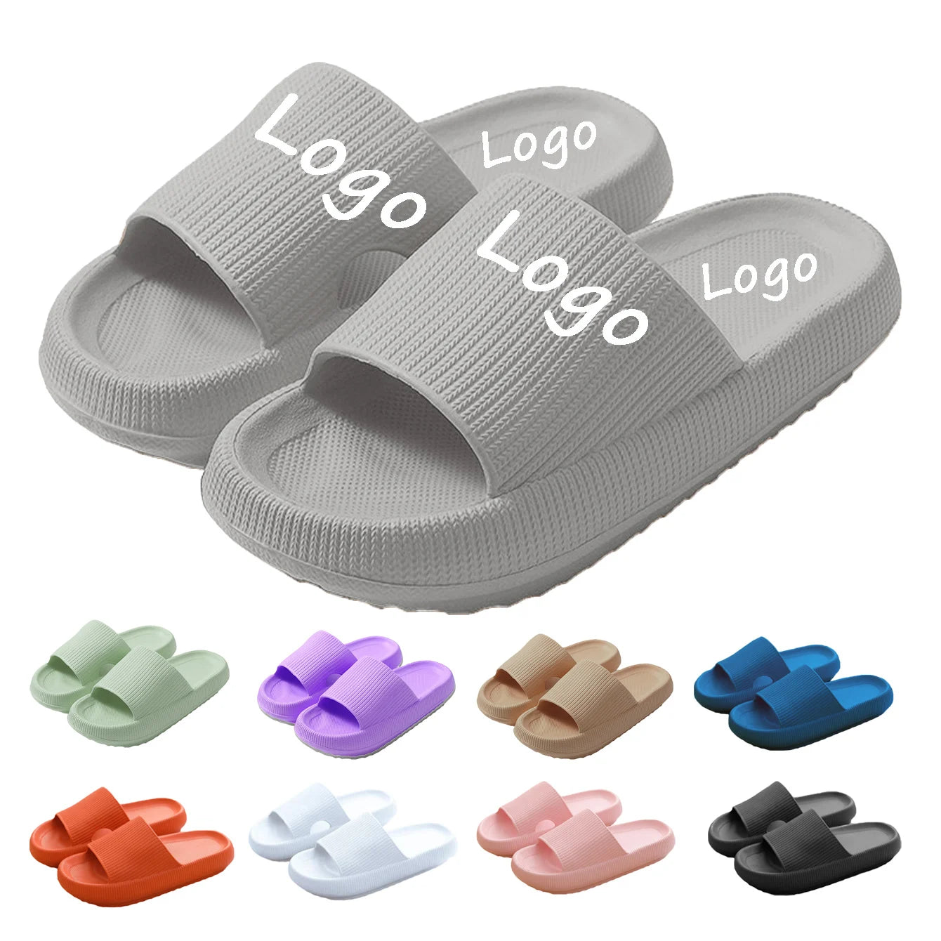 Bosirui Lady Sandals Super Soft Non-sliper Cloud WaterProof Women Slide Slippers Slides slippers Womens slippers Womens Sandals