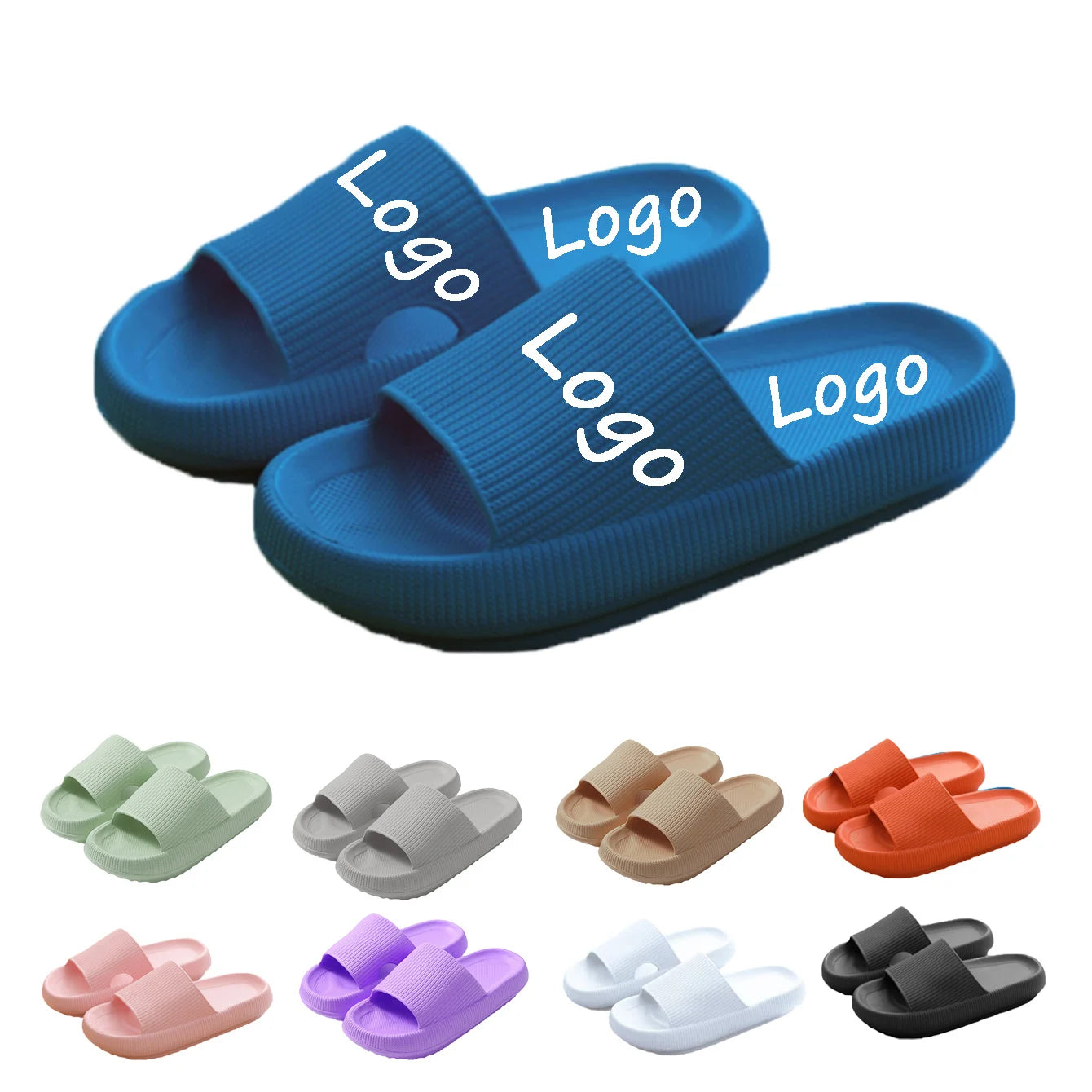 Bosirui Lady Sandals Super Soft Non-sliper Cloud WaterProof Women Slide Slippers Slides slippers Womens slippers Womens Sandals