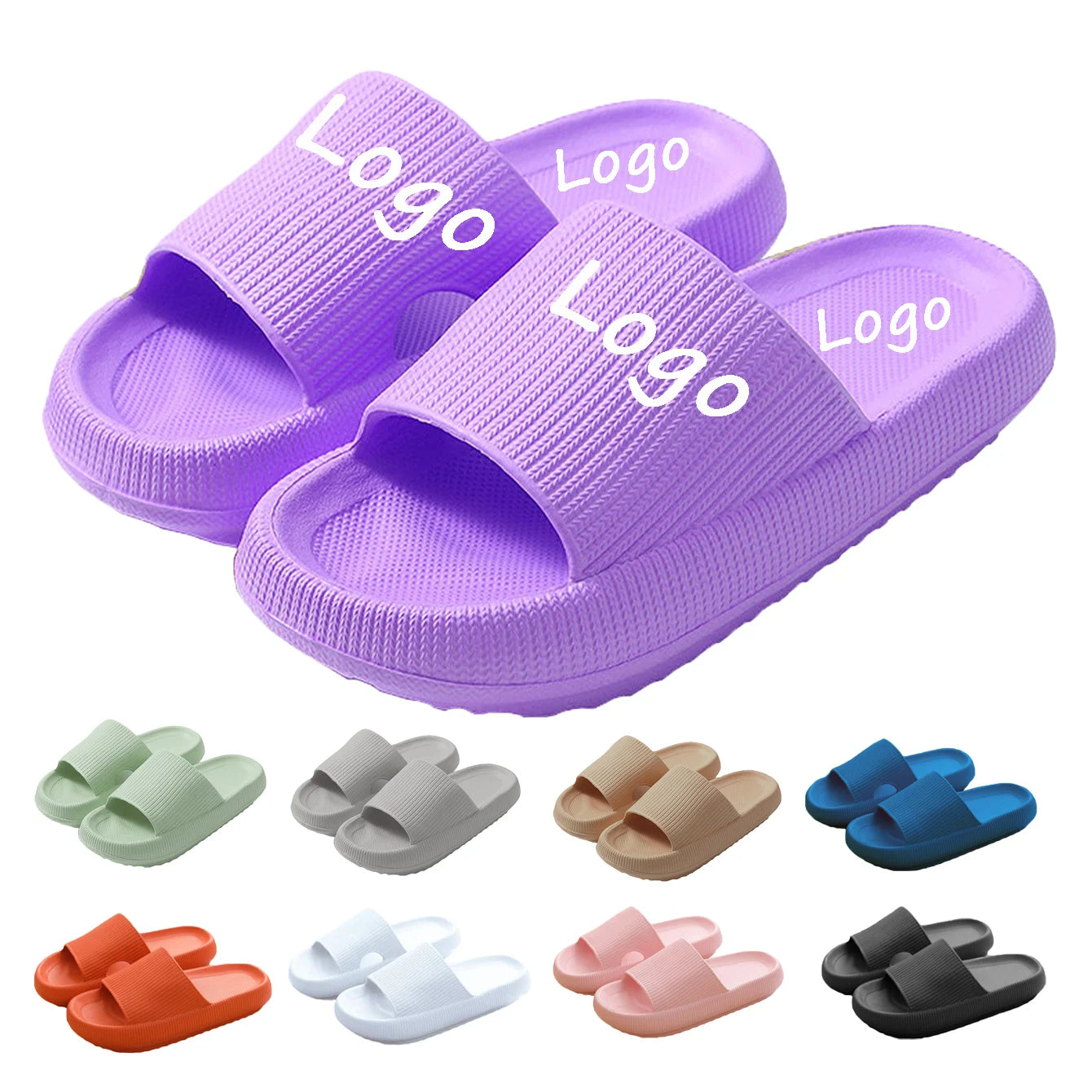 Bosirui Lady Sandals Super Soft Non-sliper Cloud WaterProof Women Slide Slippers Slides slippers Womens slippers Womens Sandals