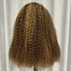 Wholesale Blonde Pixie Curly Virgin Hair Wigs Human Hair Lace Front Glueless Wigs Human Hair Cuticle Aligned Raw Indian Wigs