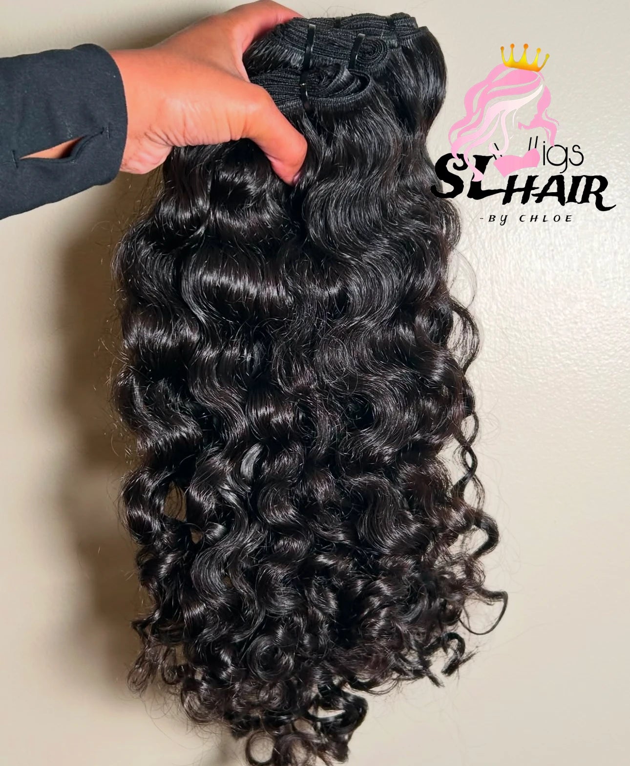 Unprocessed Raw Burmese Curly Wavy Hair Bundle Human Hair Vendor Ready to Ship