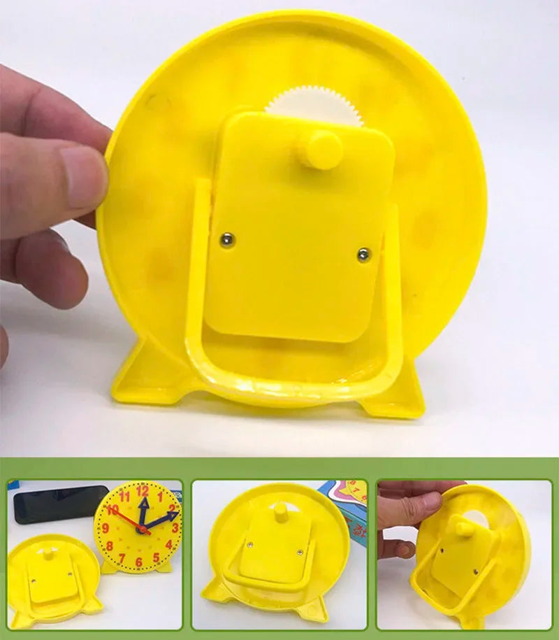 Children Interesting Clock Educational Toys Hour Minute Second Cognition Matching Puzzle Toys Kids Early Preschool Teaching Aids