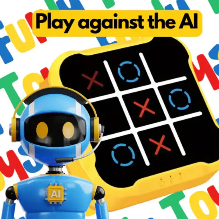 Electronic Tic-Tac-Toe Game Children's Electronic Toys Chess Set Board Games Chess Board Game For Family For Indoor Party