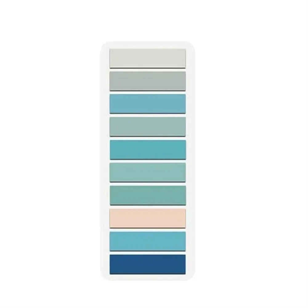 200Sheets Color Self Adhesive Index Tabs Bookmark Sticky Notes Memo Pad Stickers Index Page Markers Paper Flags Tabs Office Supp