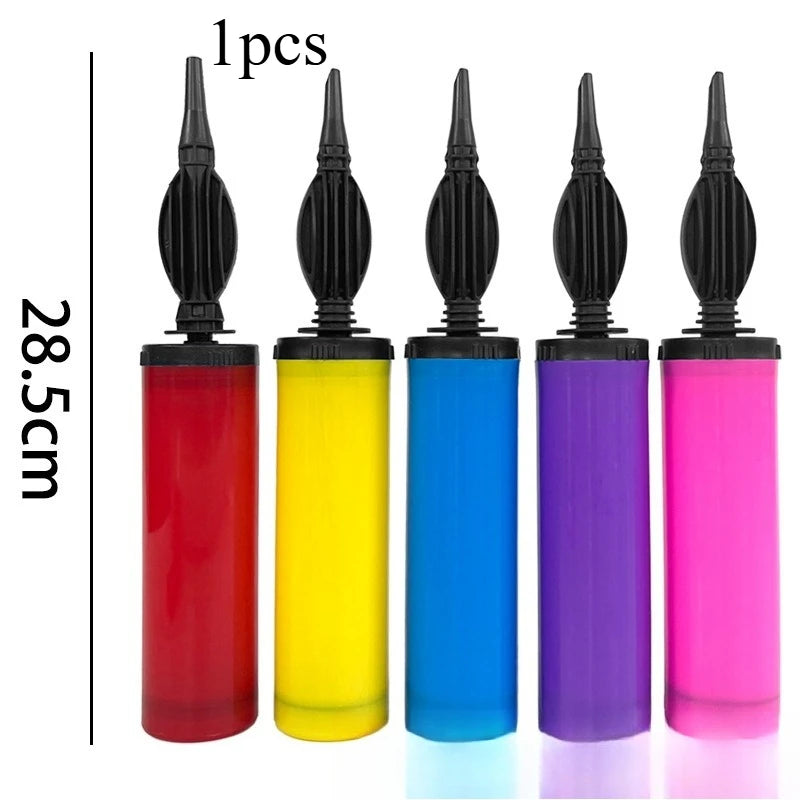 Balloon Pump Balloon Accessories Balloon inflator hand push Air Pump Wedding Valentine Birthday Party Decoration Tools