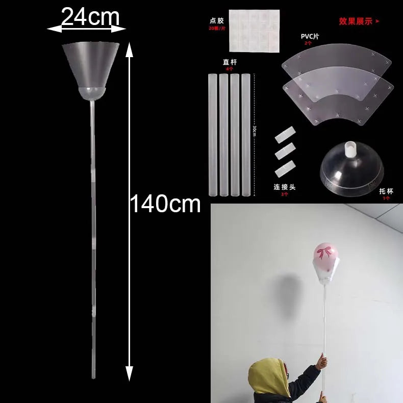 Balloon Arch Kit 2.8M & 1.9M Free Bending Half Balloon Arch Stand with Base Balloon arch Wedding Birthday Party Backdrop Decor