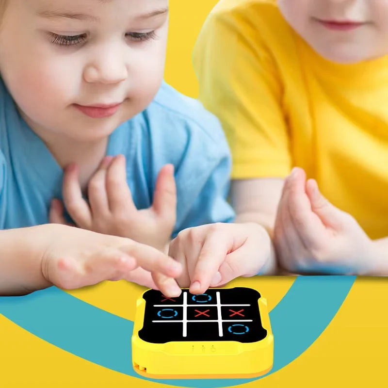 Electronic Tic-Tac-Toe Game Children's Electronic Toys Chess Set Board Games Chess Board Game For Family For Indoor Party