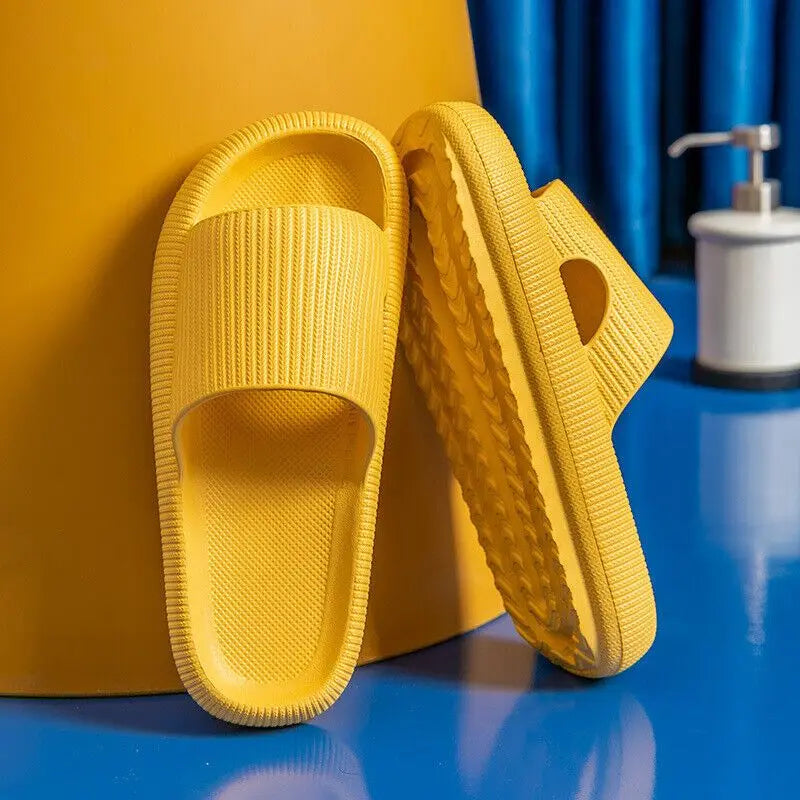 Cozy Pillow Slides Anti-Slip Sandals Ultra Soft Slippers Cloud Home Outdoor Shoe