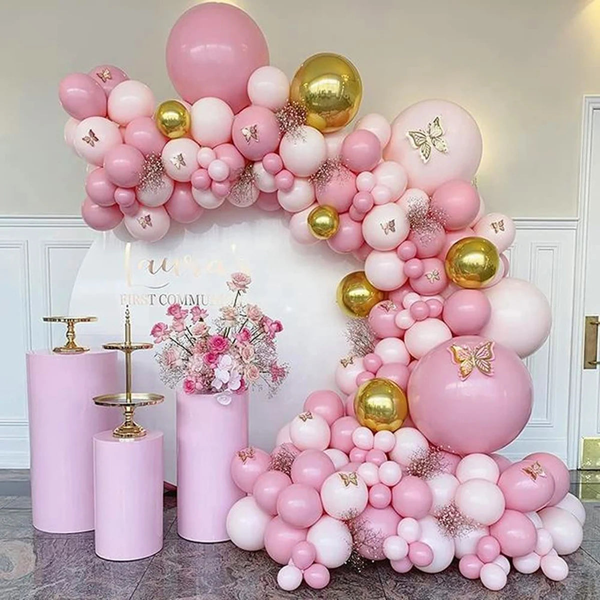 Balloon Garland Arch Kit Birthday Party Decoration Girl Birthday Foil Balloon Baby Shower Decor Globos Wedding Party Supplies