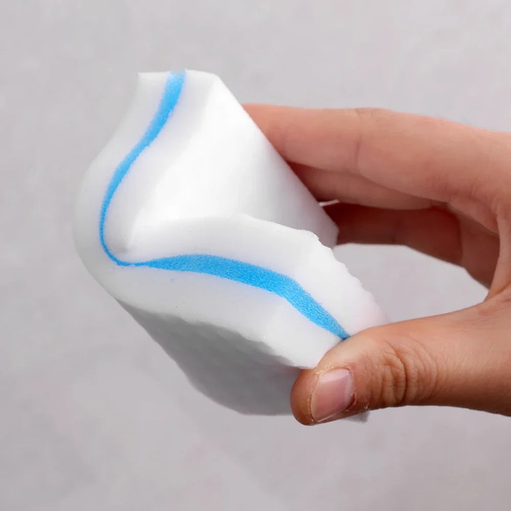 50PCS Nano cleaning magic wipe, kitchen cleaning and dishwashing magic wipe, white shoe cleaning sponge block brush