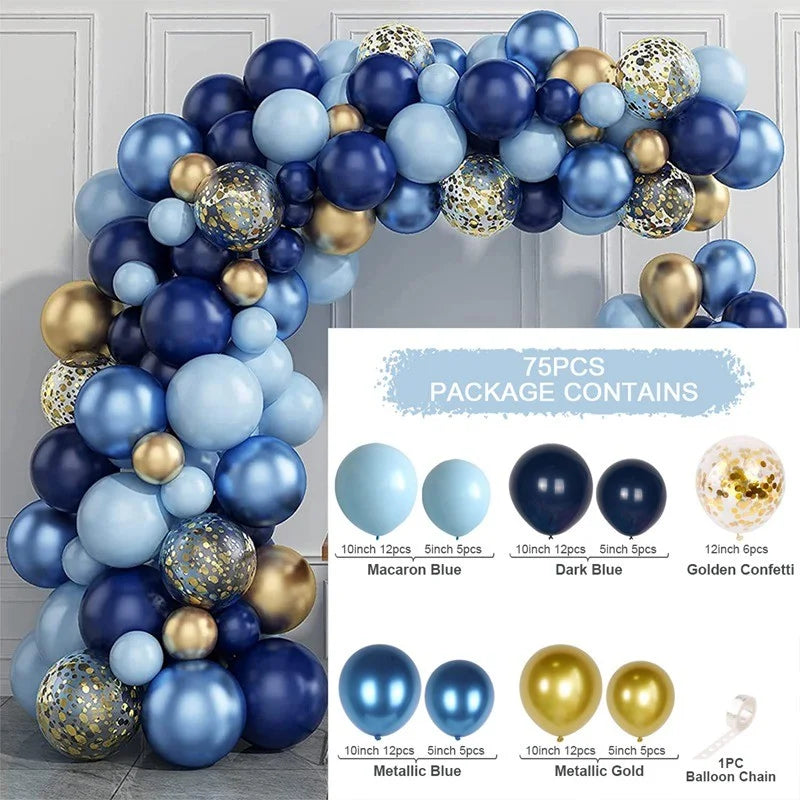 Balloon Garland Arch Kit Birthday Party Decoration Girl Birthday Foil Balloon Baby Shower Decor Globos Wedding Party Supplies
