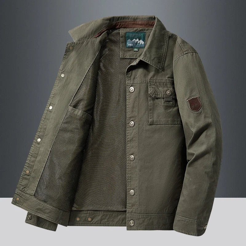 Coat Baseball Jacket Mens Wear Warm Windproof Jacket Male Jackets Simple British Style Mens Cargo New Fashion Bomber Jacket
