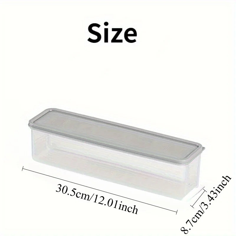 Kitchen Noodle Spaghetti Container Household Cereal Preservation Storage Box with Cover Spaghetti Box Kitchen Food Container