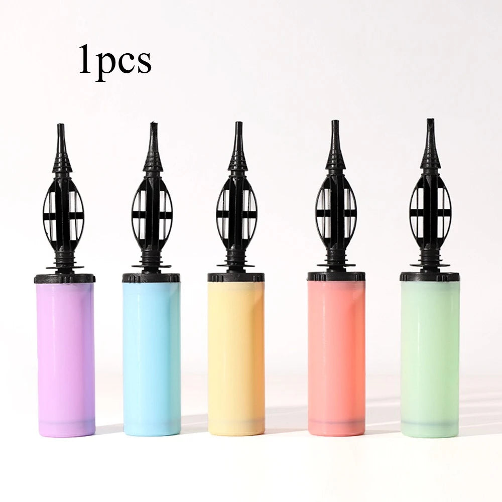 Balloon Pump Balloon Accessories Balloon inflator hand push Air Pump Wedding Valentine Birthday Party Decoration Tools