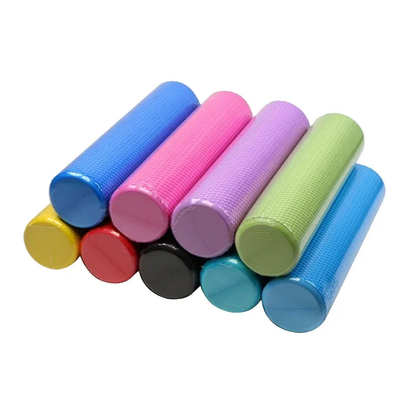 30/45/60CM Yoga Foam Roller High-density EVA Muscle Roller Self Massage Tool For Gym Pilates Yoga Fitness Gym Equipment