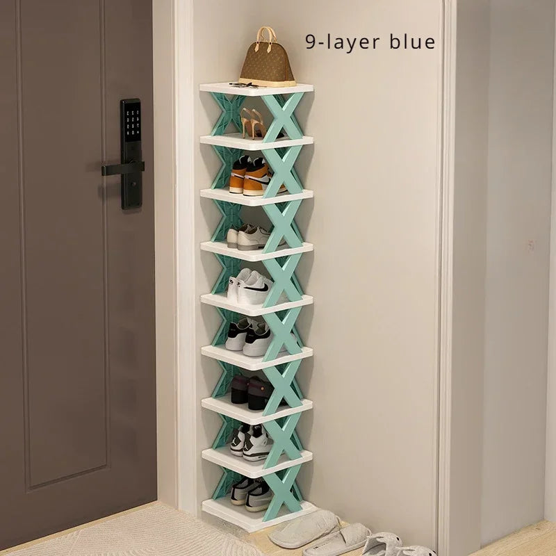 Multi-Ayer Shoe Rack Diy Organizer Clothes Storage Organizer Storage Shoes Shelf Racks Multi-Layer Detachable Storages Cabinet