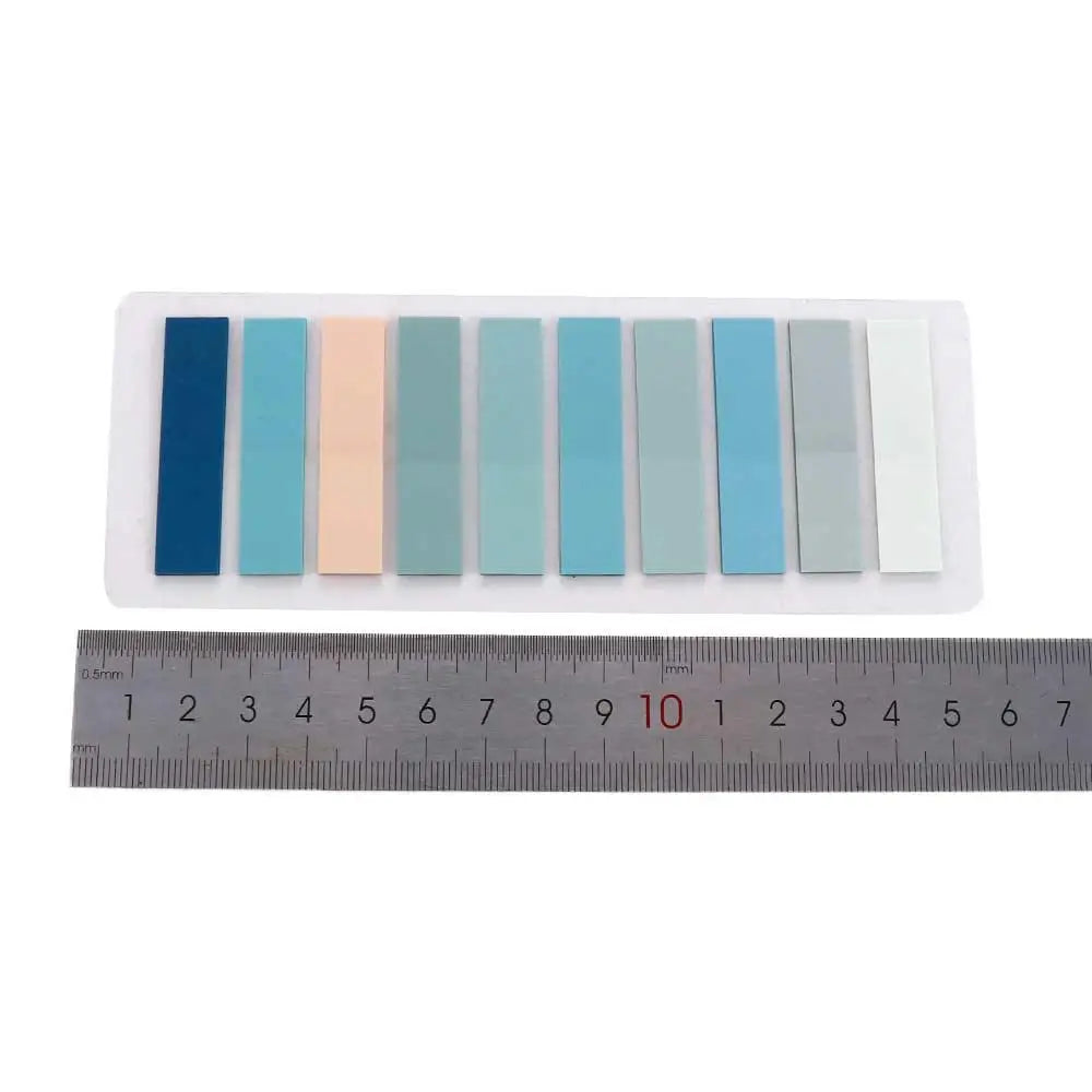 200Sheets Color Self Adhesive Index Tabs Bookmark Sticky Notes Memo Pad Stickers Index Page Markers Paper Flags Tabs Office Supp