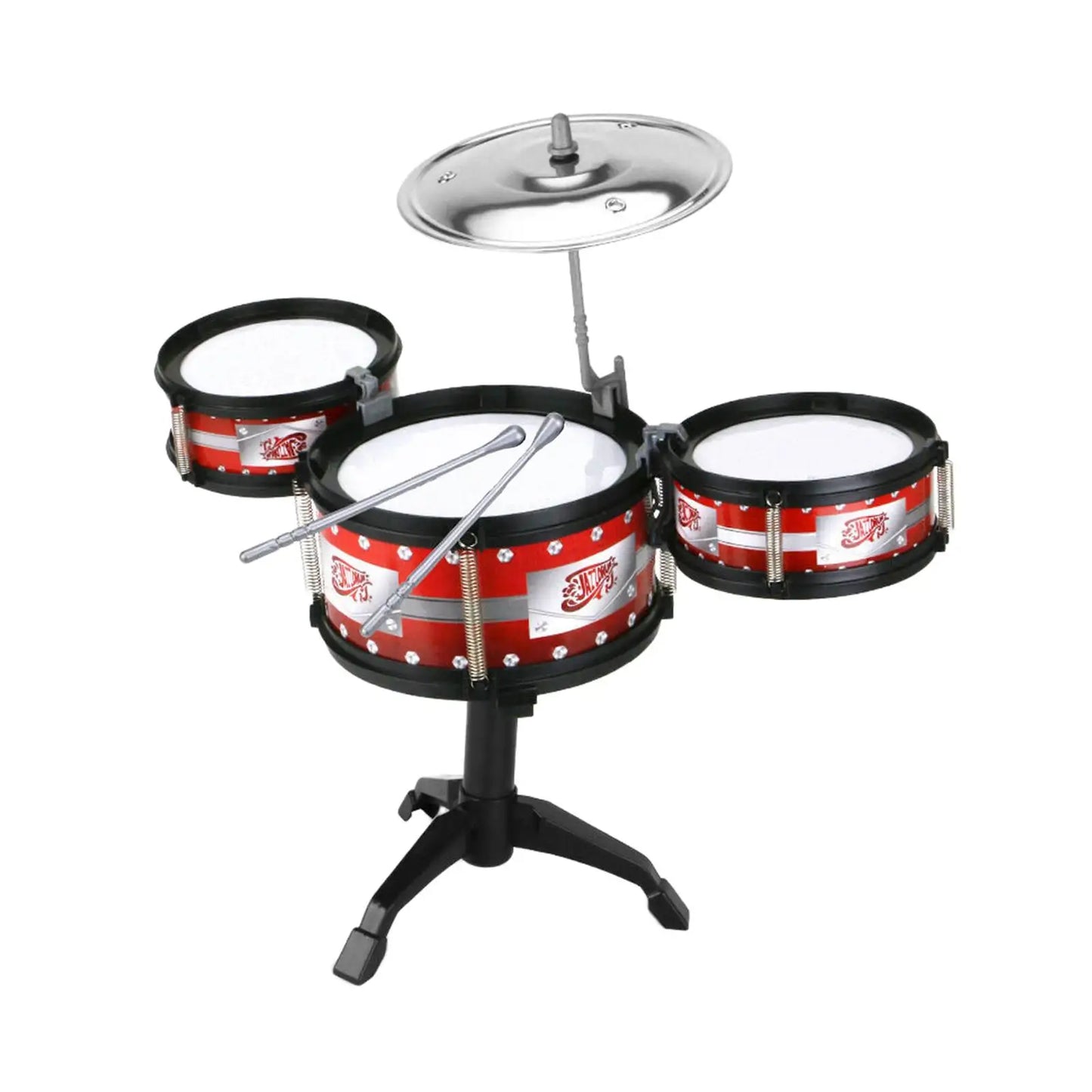 Toddlers Educational Drum Set Musical Toys Sensory Toy Kids Drum Set for Children 1 2 3 4 Years Old Kindergarten Kids Girls Boys