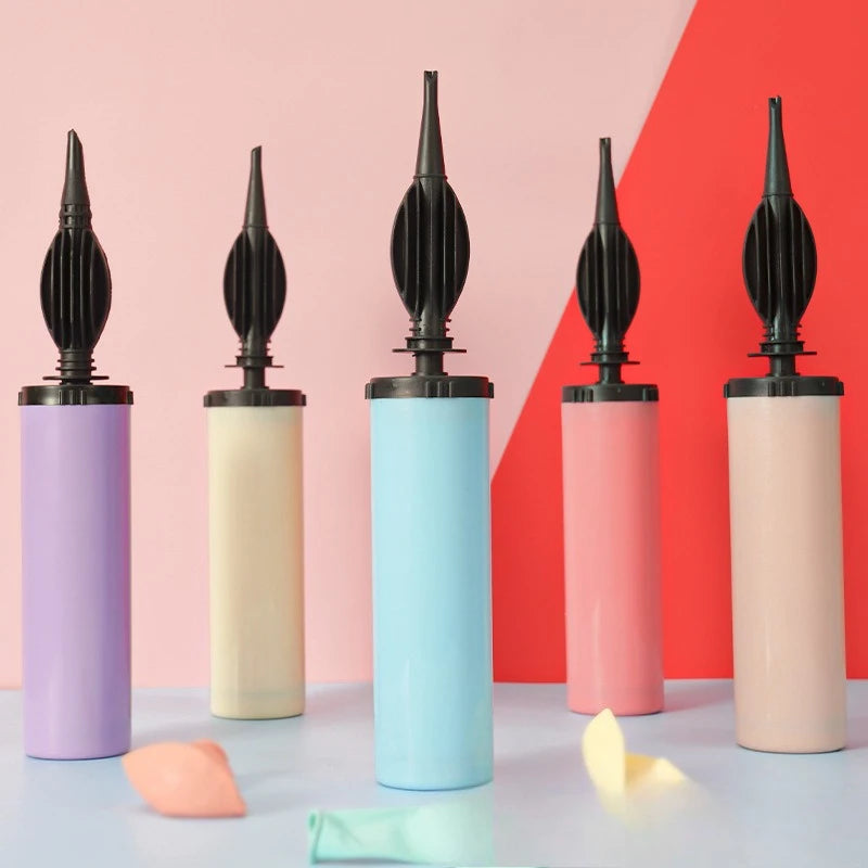 Balloon Pump Balloon Accessories Balloon inflator hand push Air Pump Wedding Valentine Birthday Party Decoration Tools