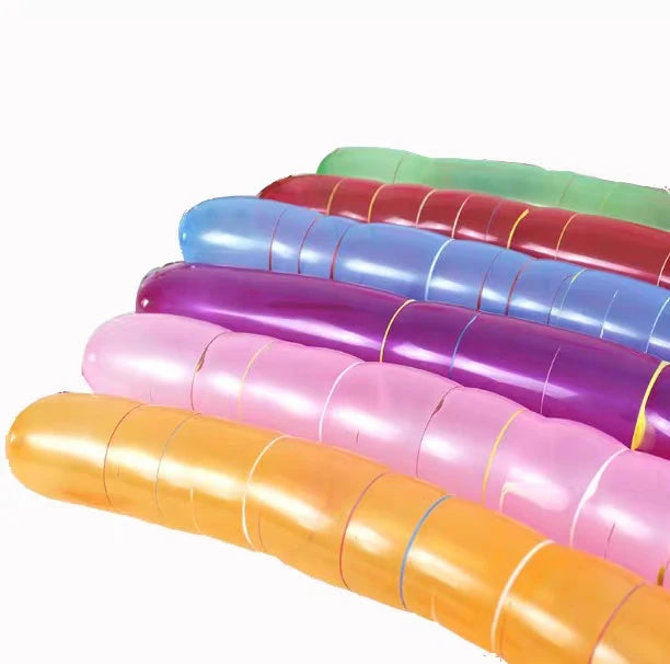20-10PCS Rocket Long Balloons Kids Children Rubber Flying Air Balls Toys Funny Outdoor Latex Classic Balloon Birthday Party Gift
