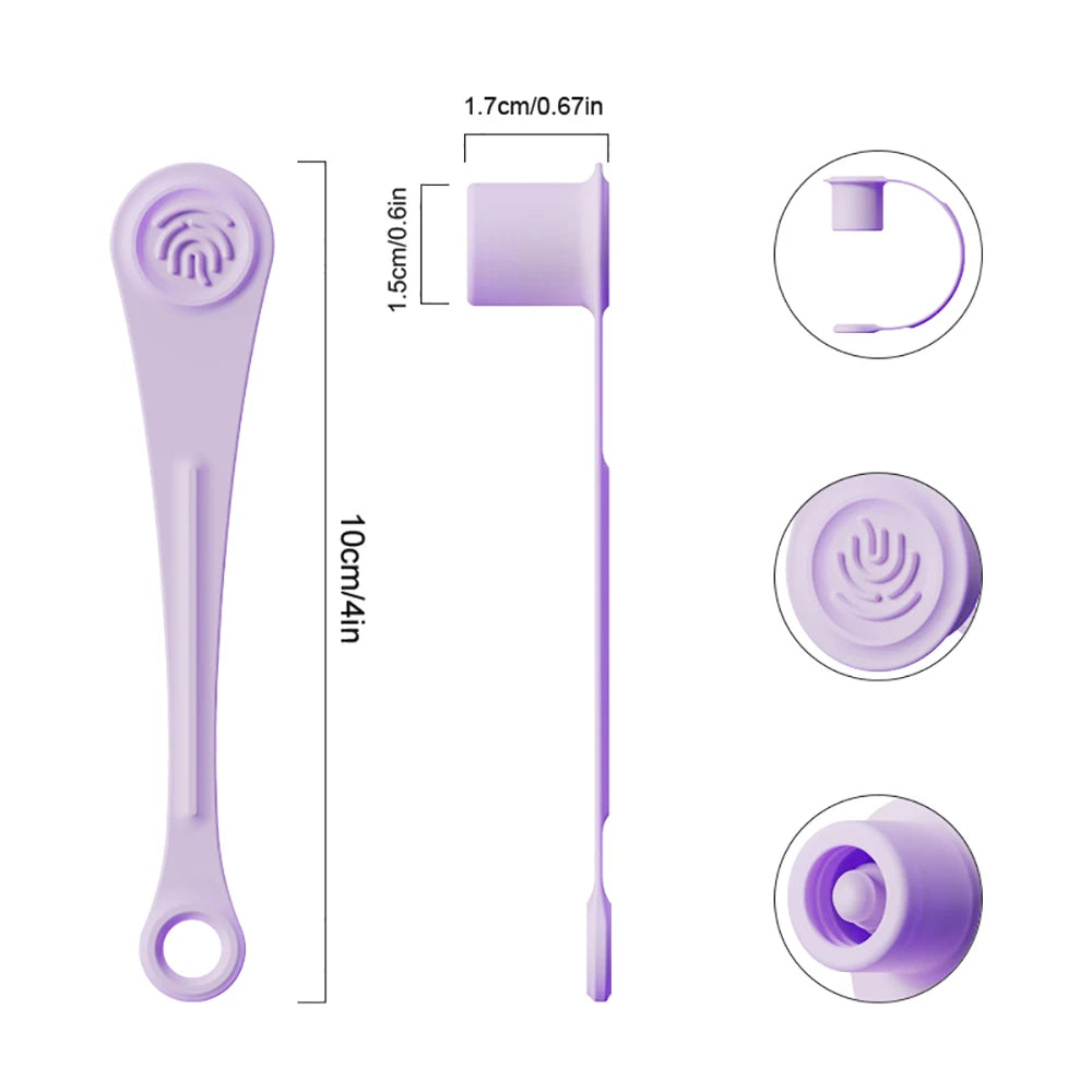 3/6 Pcs Straw Covers for Stanley Cup 40-20 oz, 0.4 inches Silicone Straw Cover Caps, Stanley Cups Accessories