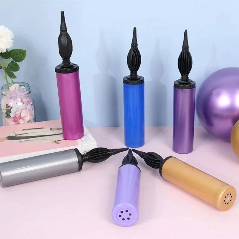 Balloon Pump Balloon Accessories Balloon inflator hand push Air Pump Wedding Valentine Birthday Party Decoration Tools