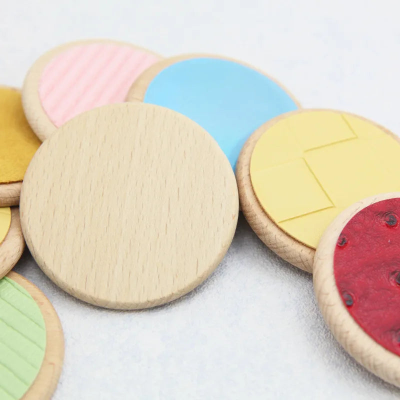 Children Sensory Toys Tactile Board Matching Game Tactile Classification Color Cognition Parish Memory Training Montessori Toys