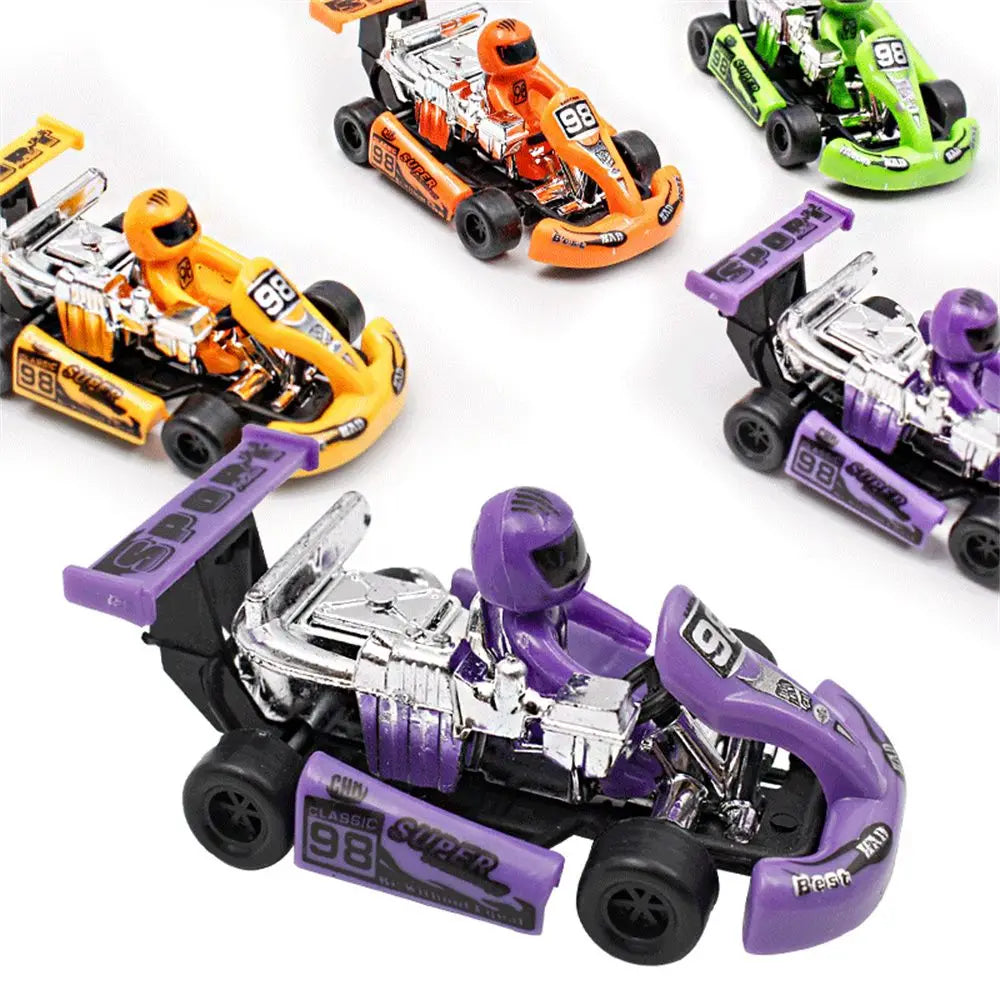 Children Gift for Boy Toy Vehicles Mini Gifts Car Model 4 Wheels Formula Car Pull Back Kart Toys Inertia Car Toy Racing Car Toy