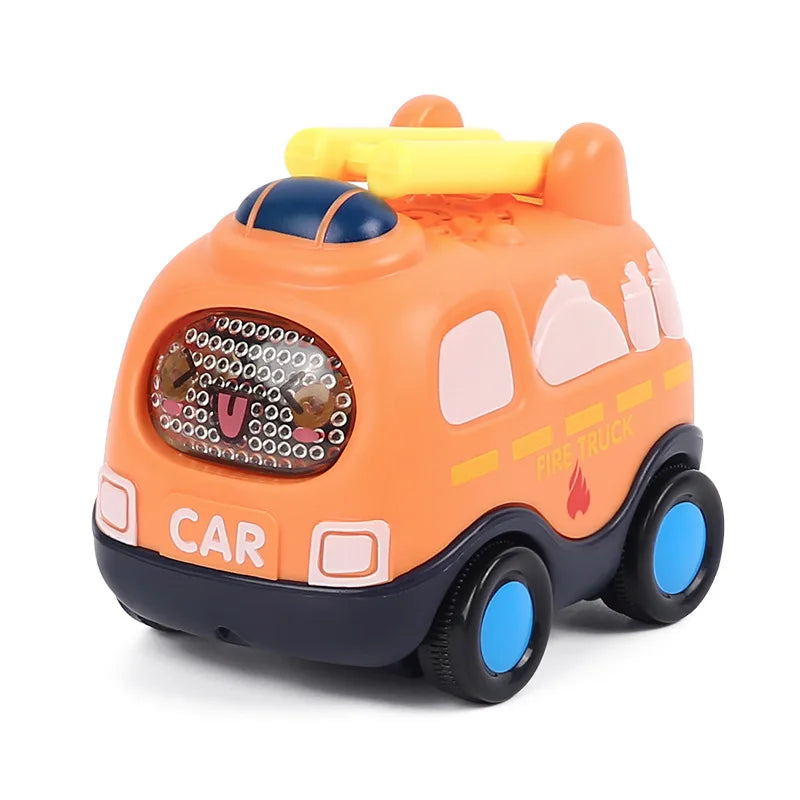 Children Cars Toys for 1-3 Years Boys Cartoon Inertial Train Ship Airplane Toy Kids Early Educational Toys for Toddler Xmas Gift