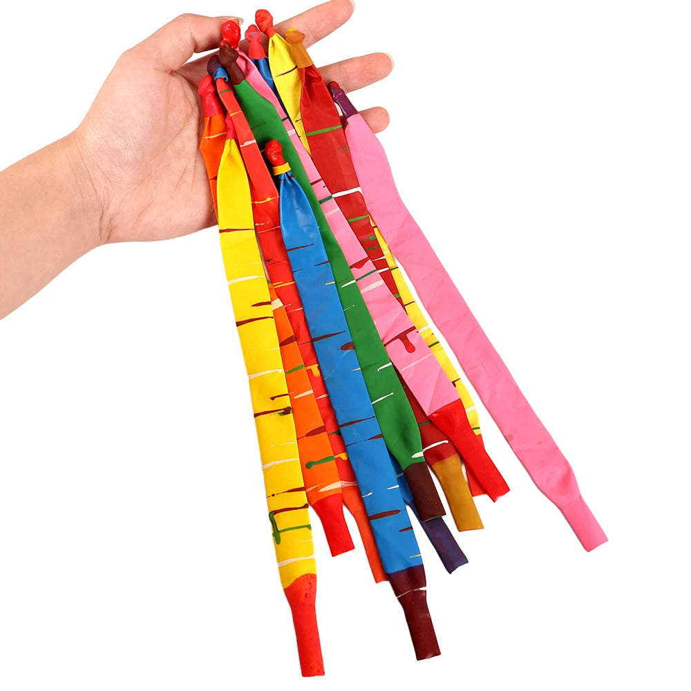 20-10PCS Rocket Long Balloons Kids Children Rubber Flying Air Balls Toys Funny Outdoor Latex Classic Balloon Birthday Party Gift