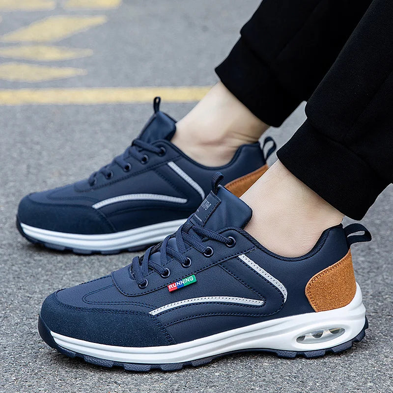Men‘s casual comfort Outdoor Stylish Daily Wear Sneakers Men's Trendy Sports Shoes Lightweight Breathable Modern Non Slip Shoes