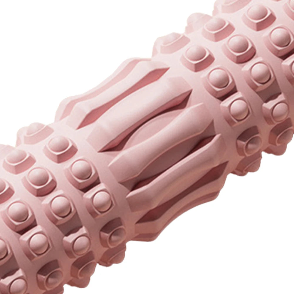 Yoga Column Gym Fitness Foam Roller Pilates Yoga Exercise Back Muscle Massage Roller Soft Yoga Block Muscle EVA Roller 30x8cm