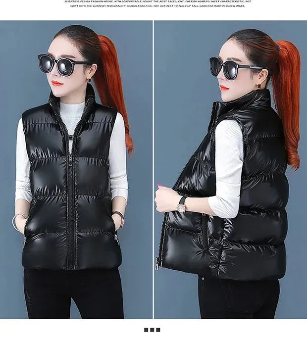 Men spring and fall Jacket Winter Men Vest For Down Cotton Sleeveless Jacket Waistcoat Man Big Size Warm Mens Coat
