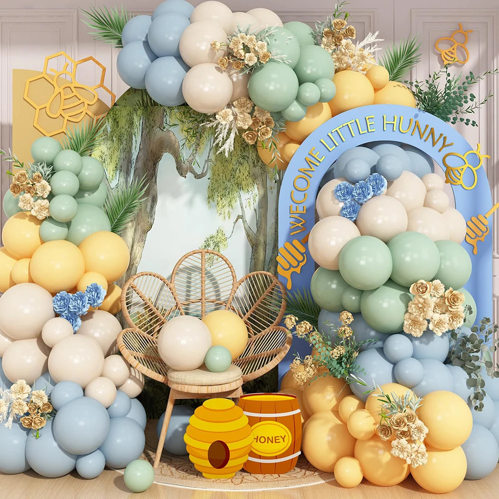 Bee Shaped Balloon - Yellow Inflatable Bee Balloon for Birthday Parties And Events