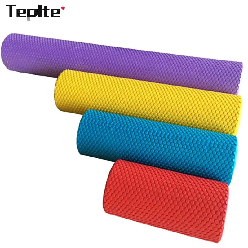 30/45/60CM Yoga Foam Roller High-density EVA Muscle Roller Self Massage Tool For Gym Pilates Yoga Fitness Gym Equipment