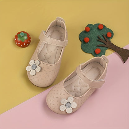 Baby Girls Mary Jane Shoes, Soft Sole Non Slip Baby Shoes For Toddlers, Spring And Summer