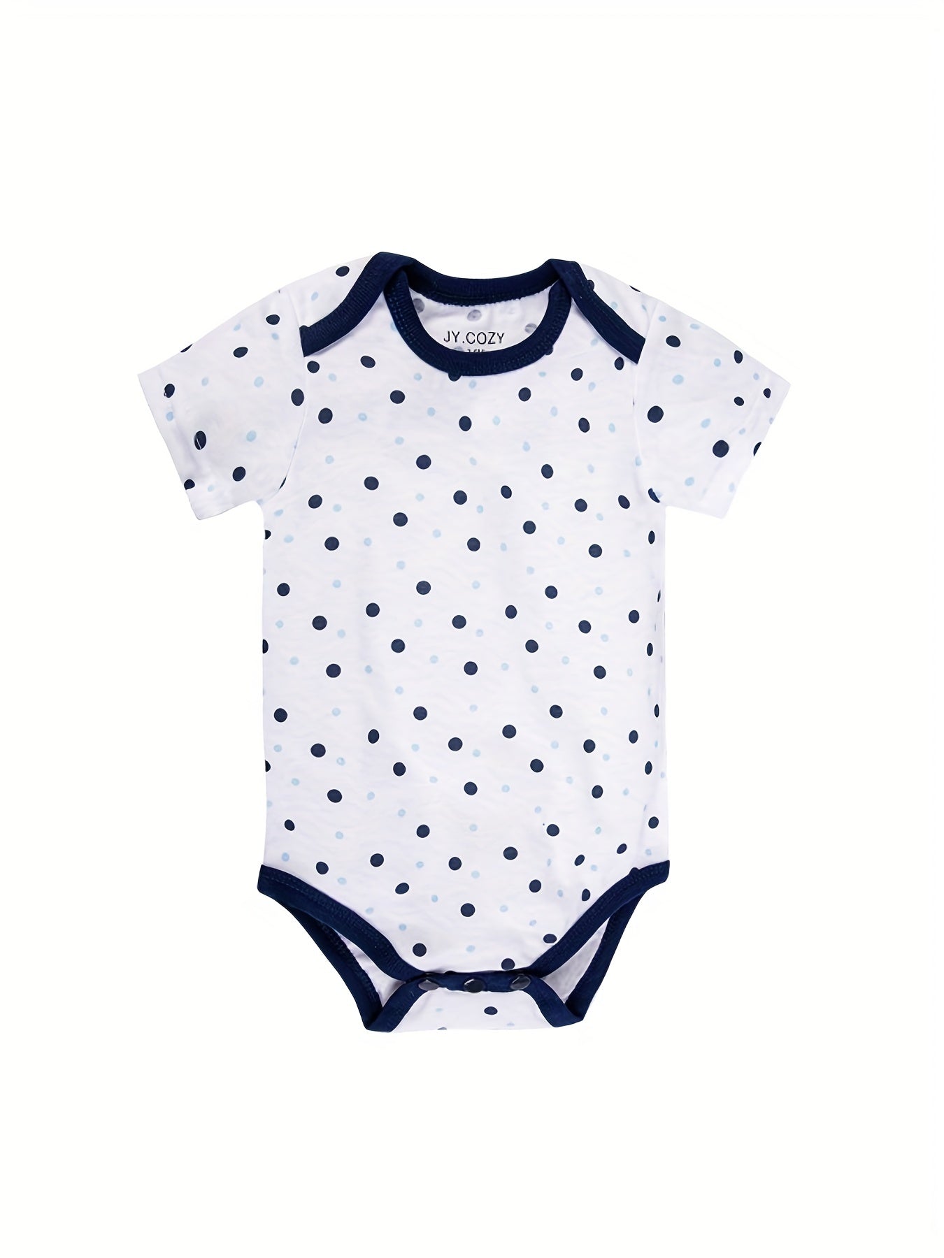 Baby Boy Round Neck Graphic Short Sleeve Onesie Romper Jumpsuit, Cotton  Baby Summer Outdoor Clothes