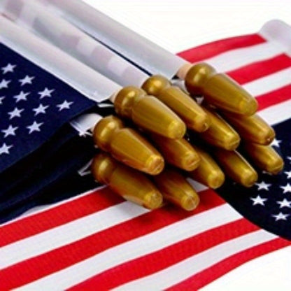 6pcs American Flags Small US Flags, Mini American Flag on Stick 4x6 Inch US American Hand Held Stick Flags