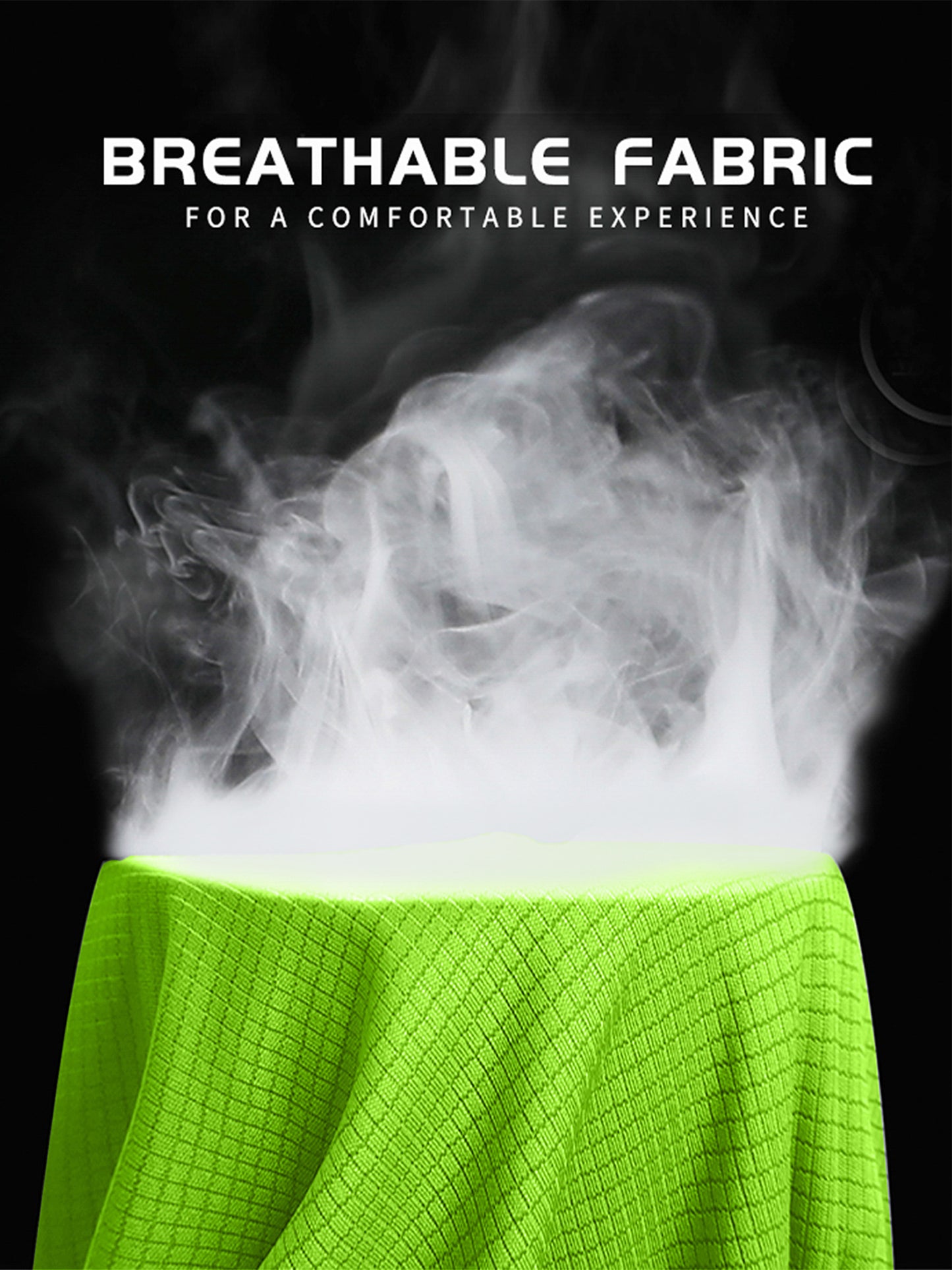 Men's Quick-Dry Athletic T-Shirt - Neon Green Workout Shirt, Lightweight Moisture-Wicking Gym Tee for Running, Training, Boxing, Cycling - Breathable Athletic Top with Round Neck, Gym Shirt, Sports Apparel, Sleek Design, Elas
